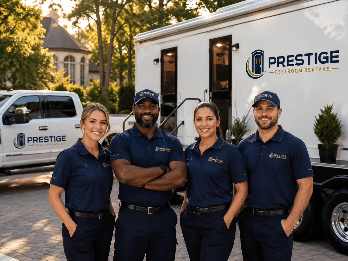 Trusted Luxury Portable Restrooms company in Fall River, WI